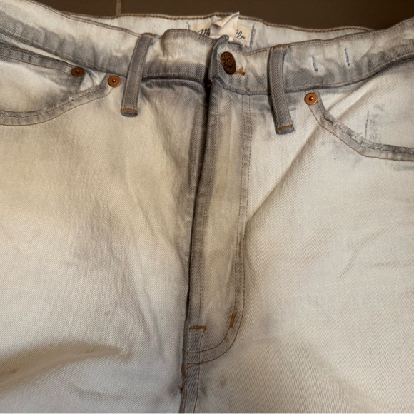 MADEWELL The Perfect Vintage Wide Leg Crop Jeans Women's SZ 29 Blue Light Wash - Picture 11 of 17